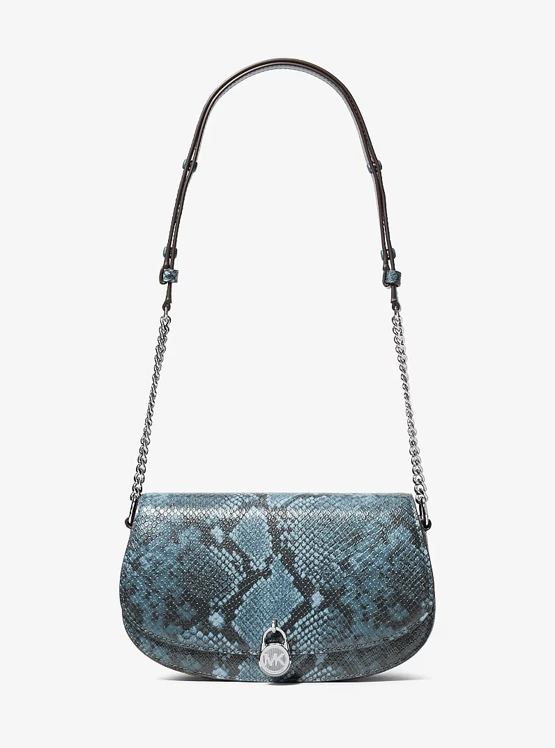 Sac épaule MICHAEL KORS à motif serpent