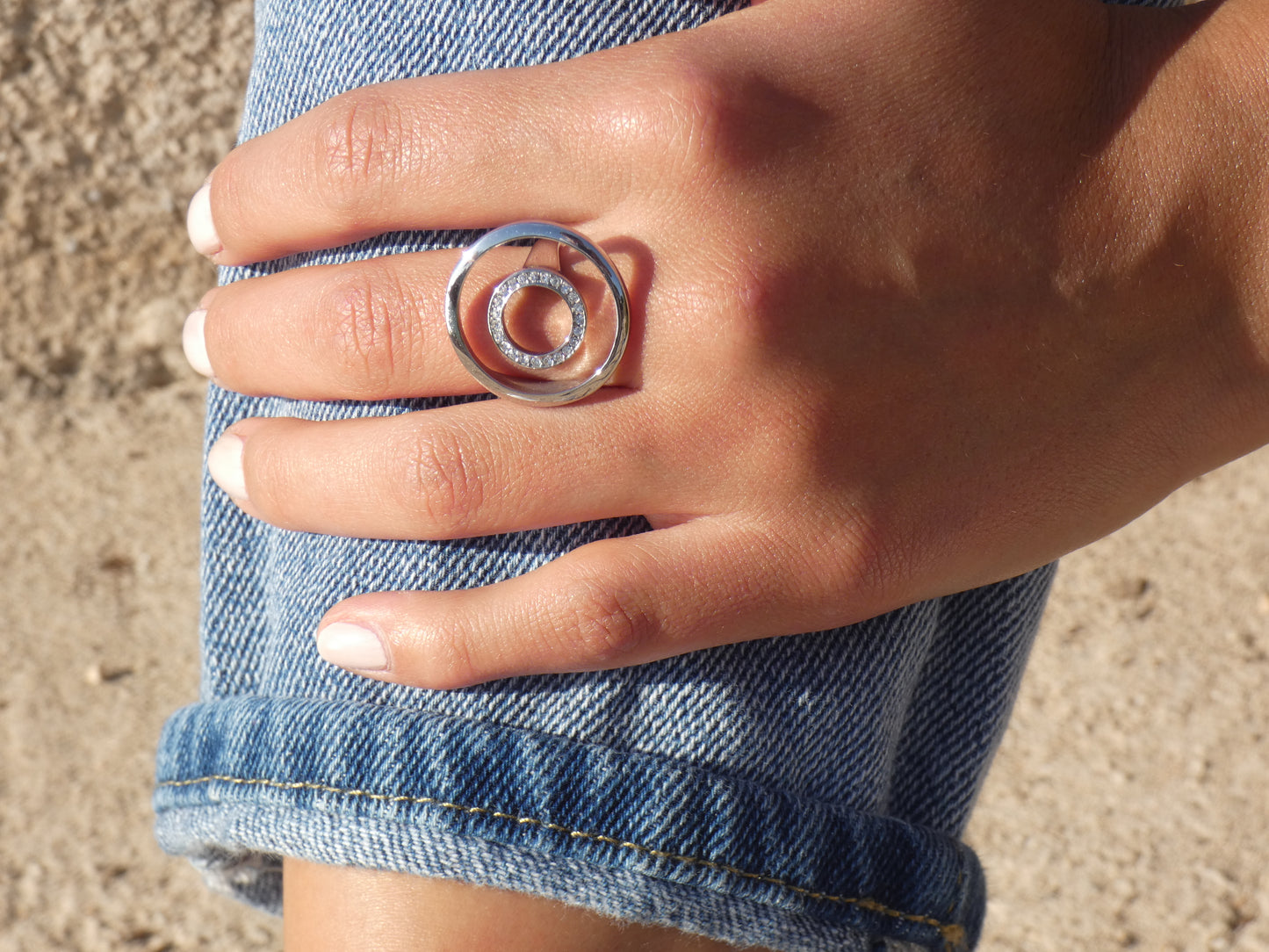 Eclipse Collection  Santander - Ring mit Zirkonia Collection Eclipse Ring Wasserfester und nicht abfärbender Schmuck