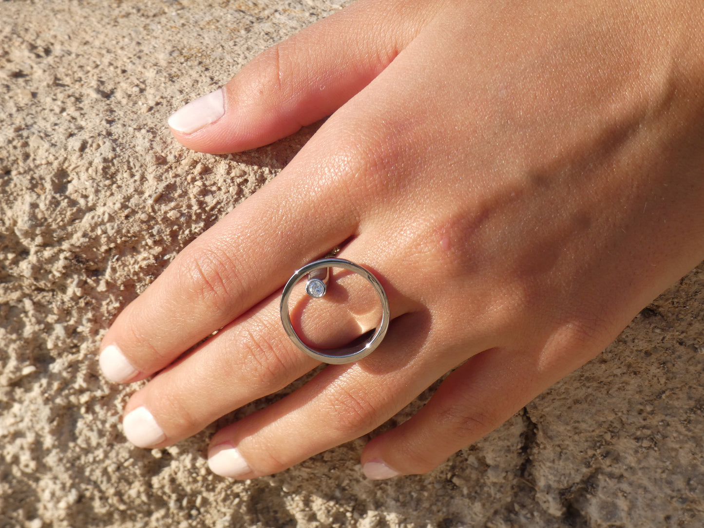 Eclipse Collection  Rivas - Ring mit Zirkonia Collection Eclipse Ring Wasserfester und nicht abfärbender Schmuck