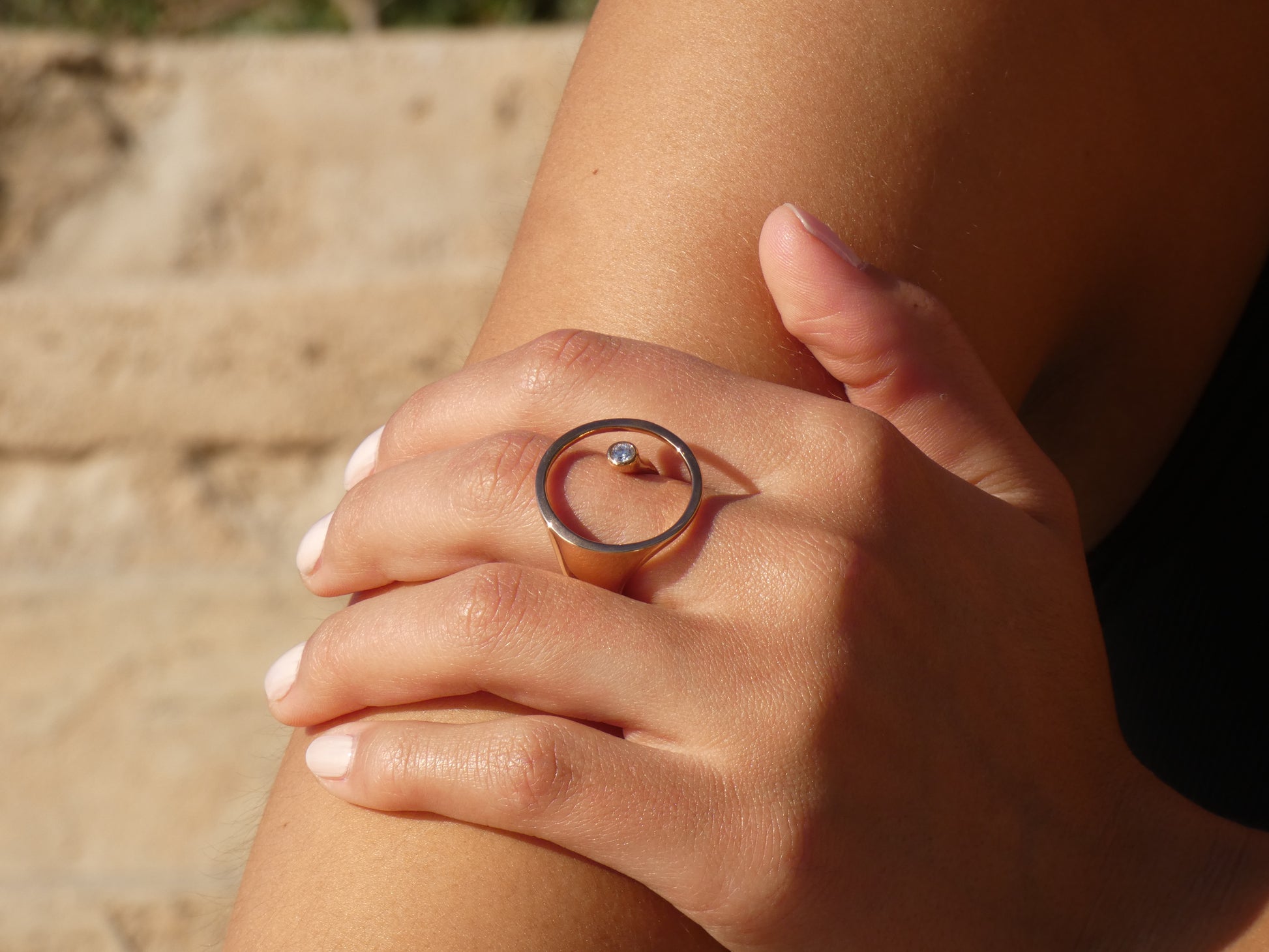 Eclipse Collection  Rivas - Ring mit Zirkonia Collection Eclipse Ring Wasserfester und nicht abfärbender Schmuck