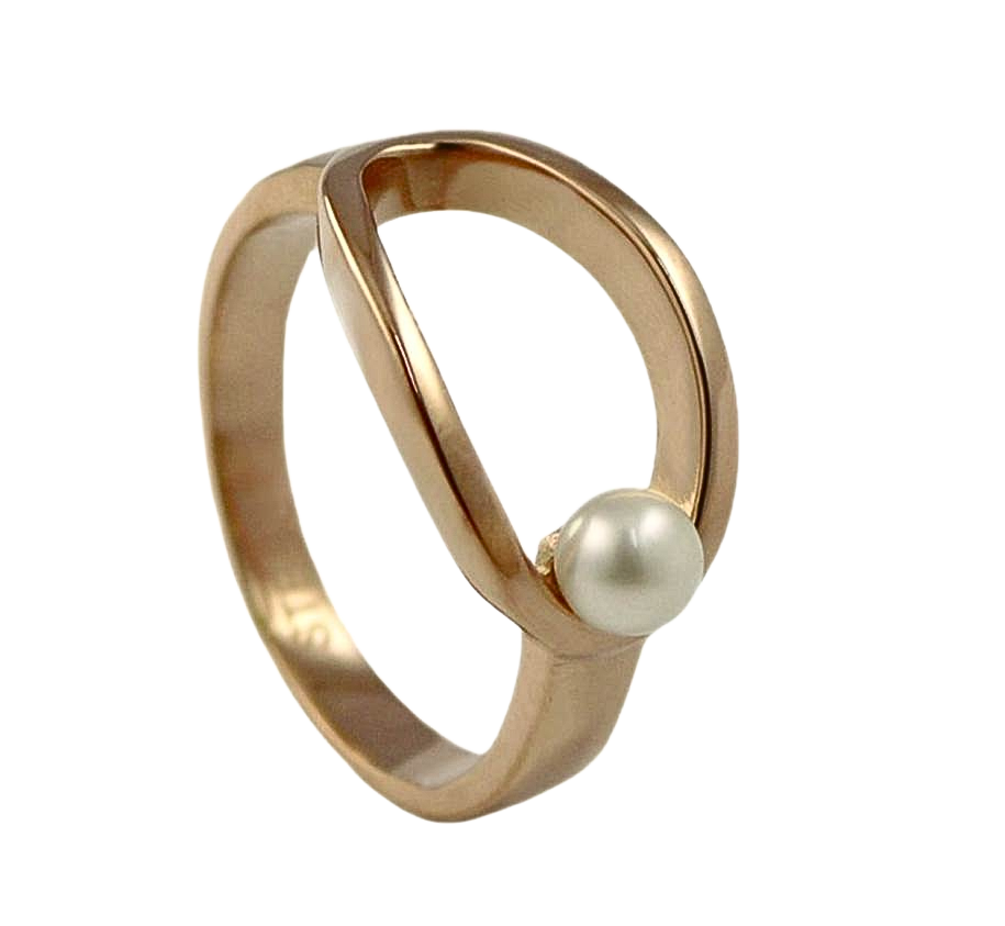 Elda - Ring mit Süßwasserperle - Eclipse Collection