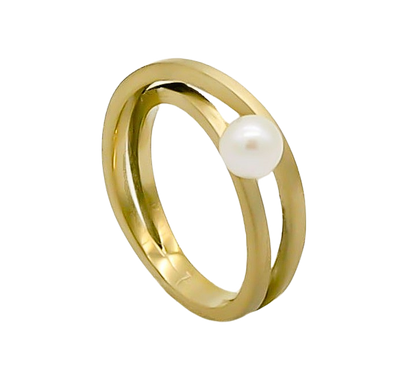 Melilla - Ring mit Süßwasserperle - Eclipse Collection