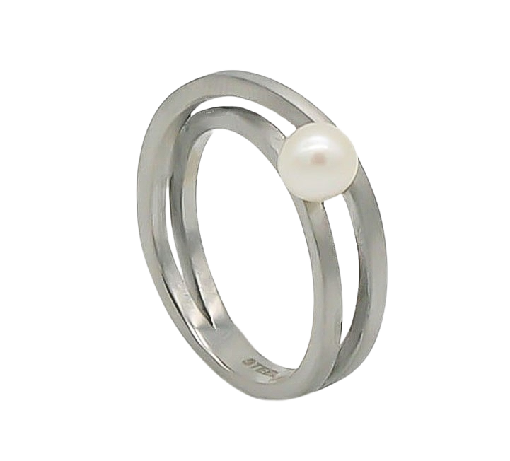 Melilla - Ring mit Süßwasserperle - Eclipse Collection